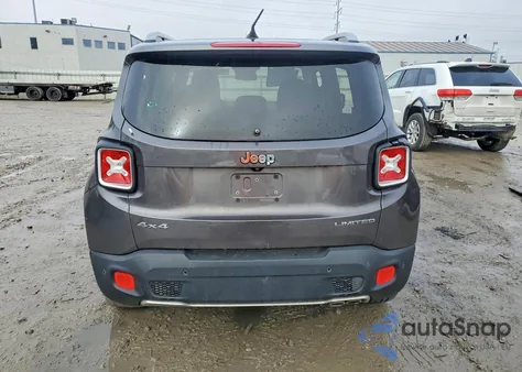 2017 Jeep Renegade Limited из США, поврежденный, VIN ZACCJBDB3HPG63862